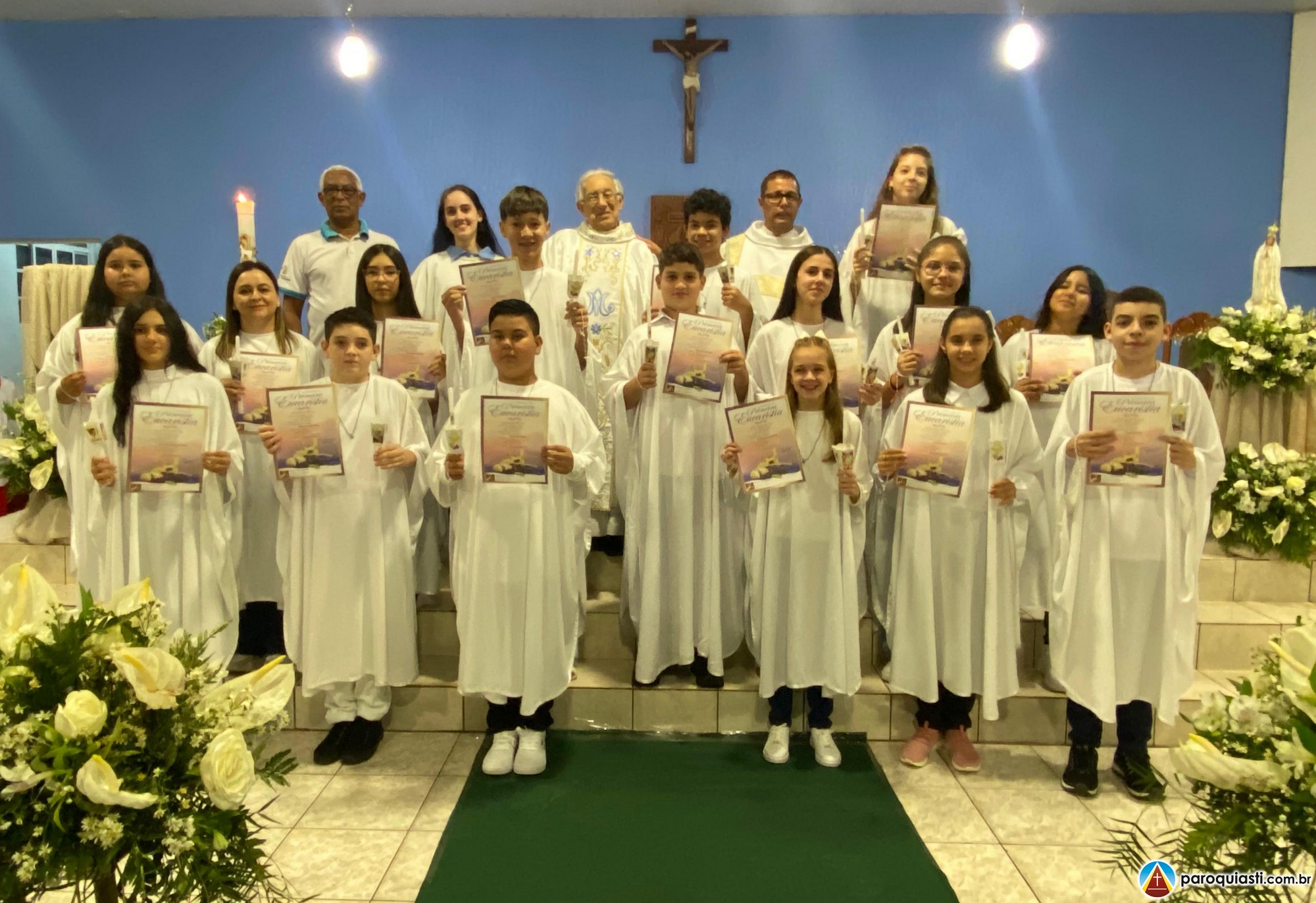 Primeira Eucaristia Capela Santa Luzia-BNH