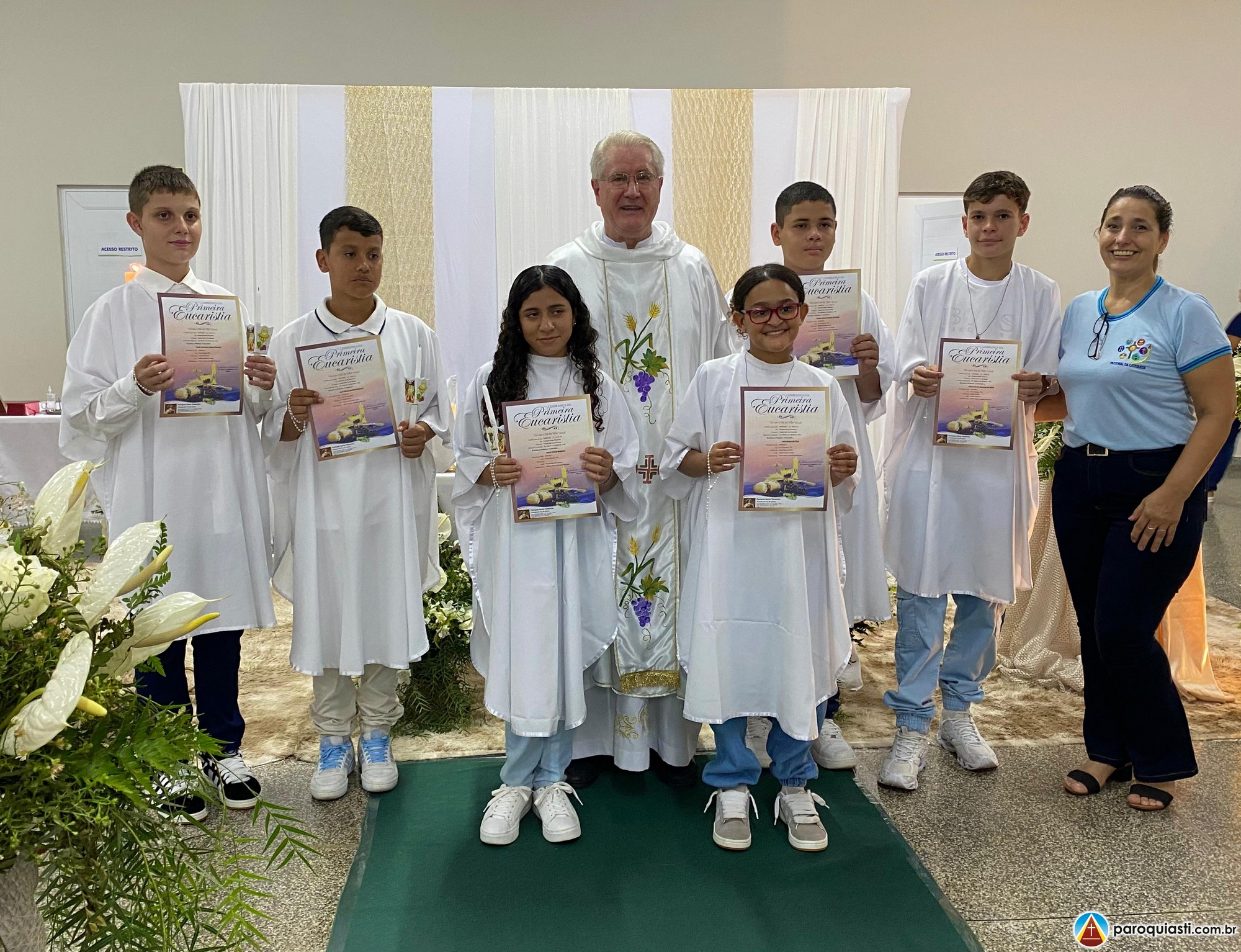 1ª Eucaristia da Comunidade São Luís Guanella