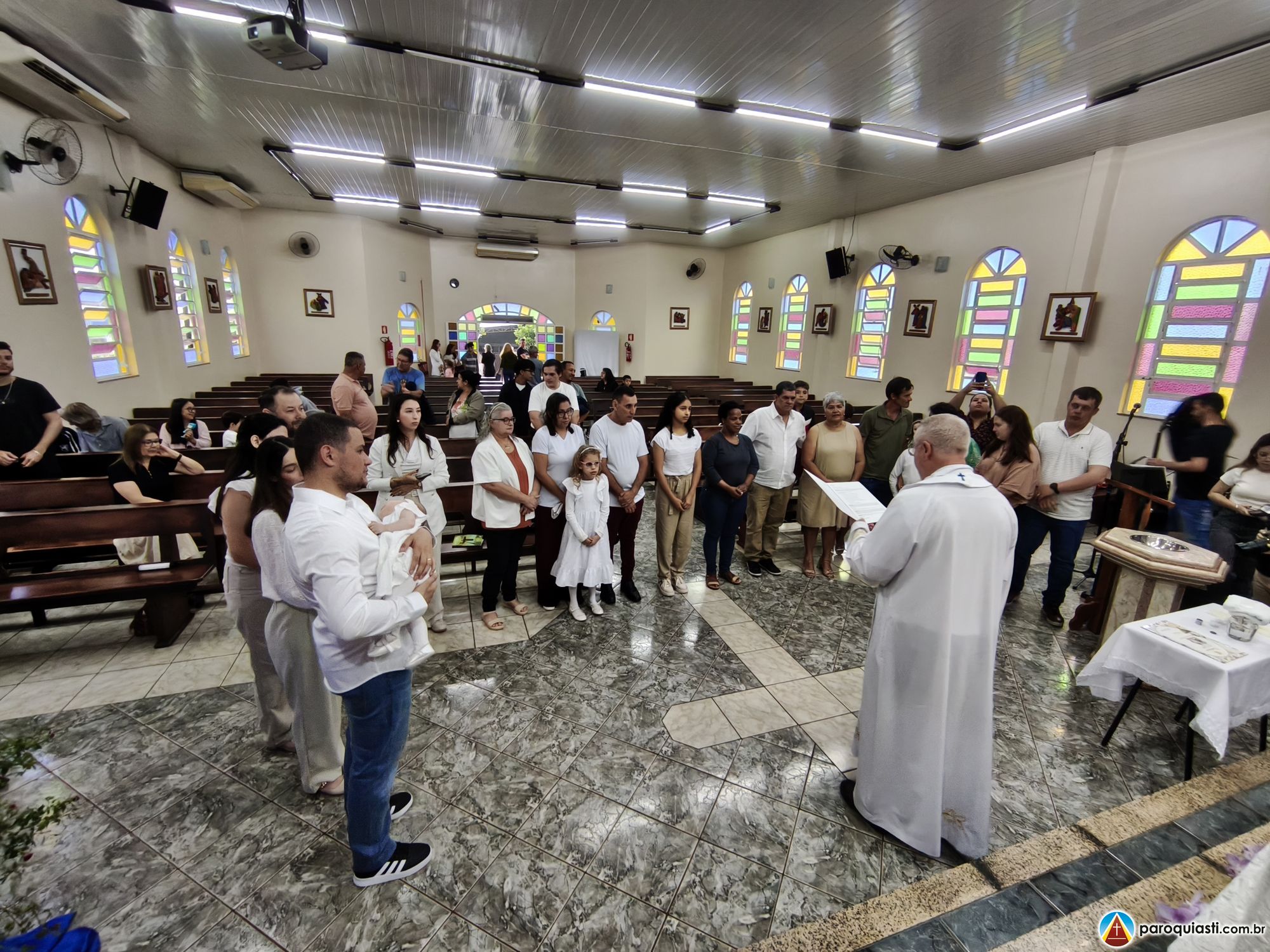Batizado na Capela Santa Mônica
