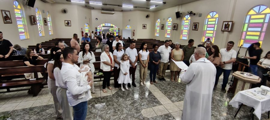 Batizado na Capela Santa Mônica