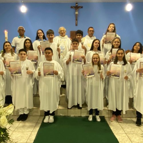 Primeira Eucaristia Capela Santa Luzia-BNH