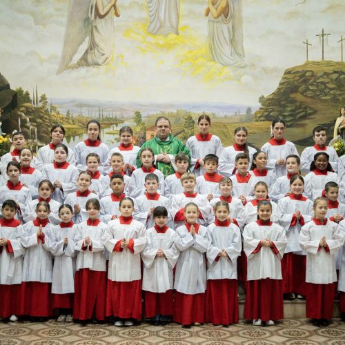 Missa de Investidura dos novos Coroinhas
