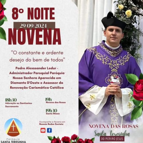 Novena Santa Teresinha 2024 – 8º Dia