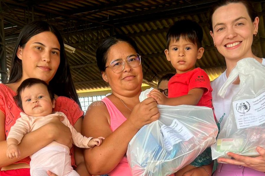 Pastoral da Criança – Entrega de cestas e confraternização